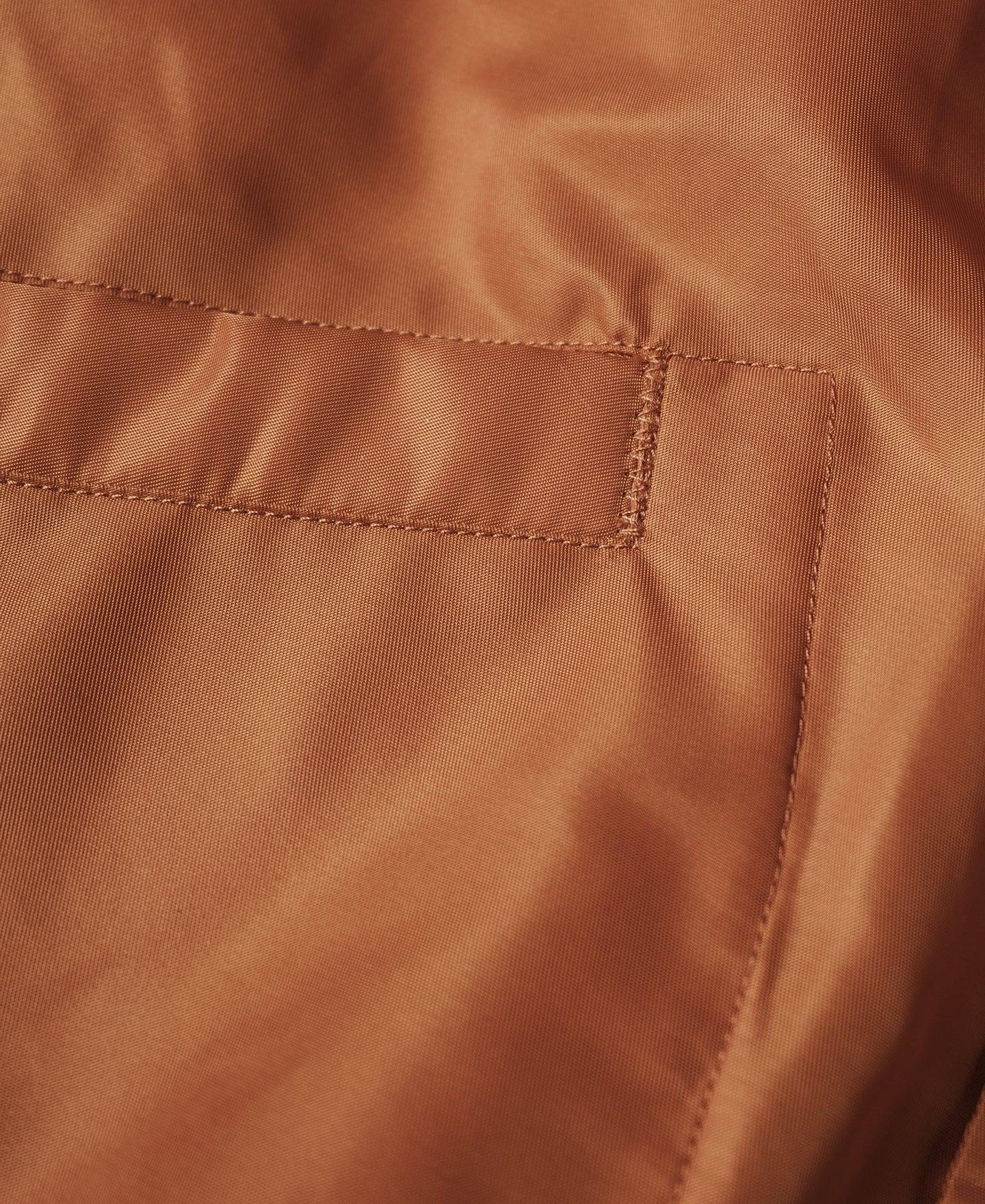 Logo-Appliqued Nylon Coach Jacket - Orange Product Image