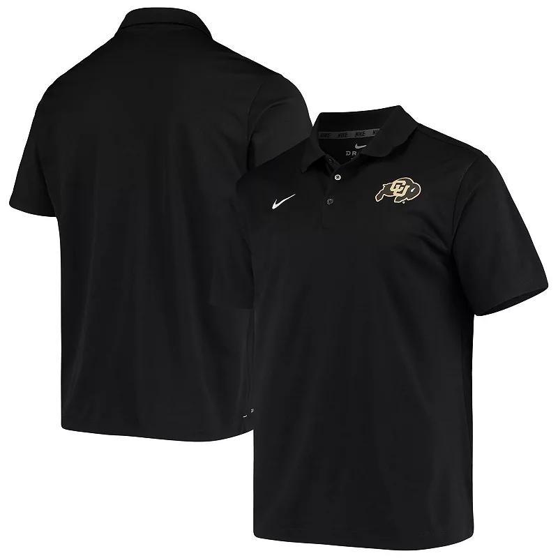 Mens Nike Colorado Buffaloes Primary Logo Varsity Performance Polo Product Image