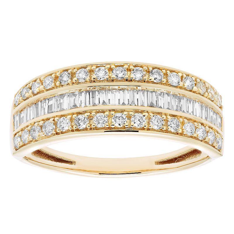 The Regal Collection IGL Certified 1/2 Carat T.W. Diamond Ring, Womens 14k Gold Product Image