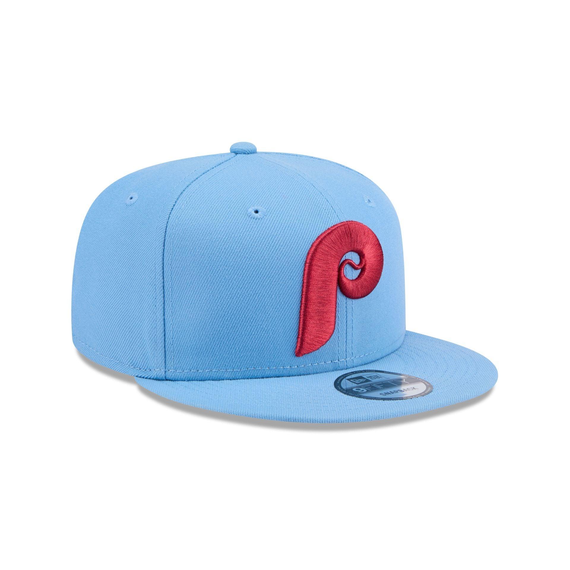 Philadelphia Phillies Sky Blue 9FIFTY Snapback Hat Male Product Image