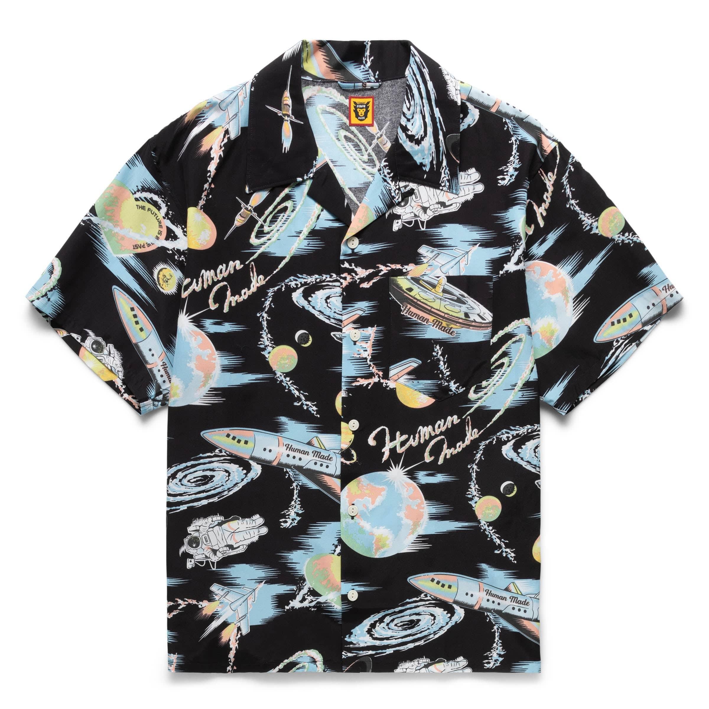 GRAPHIC ALOHA SHIRT BLACK | Bodega Product Image