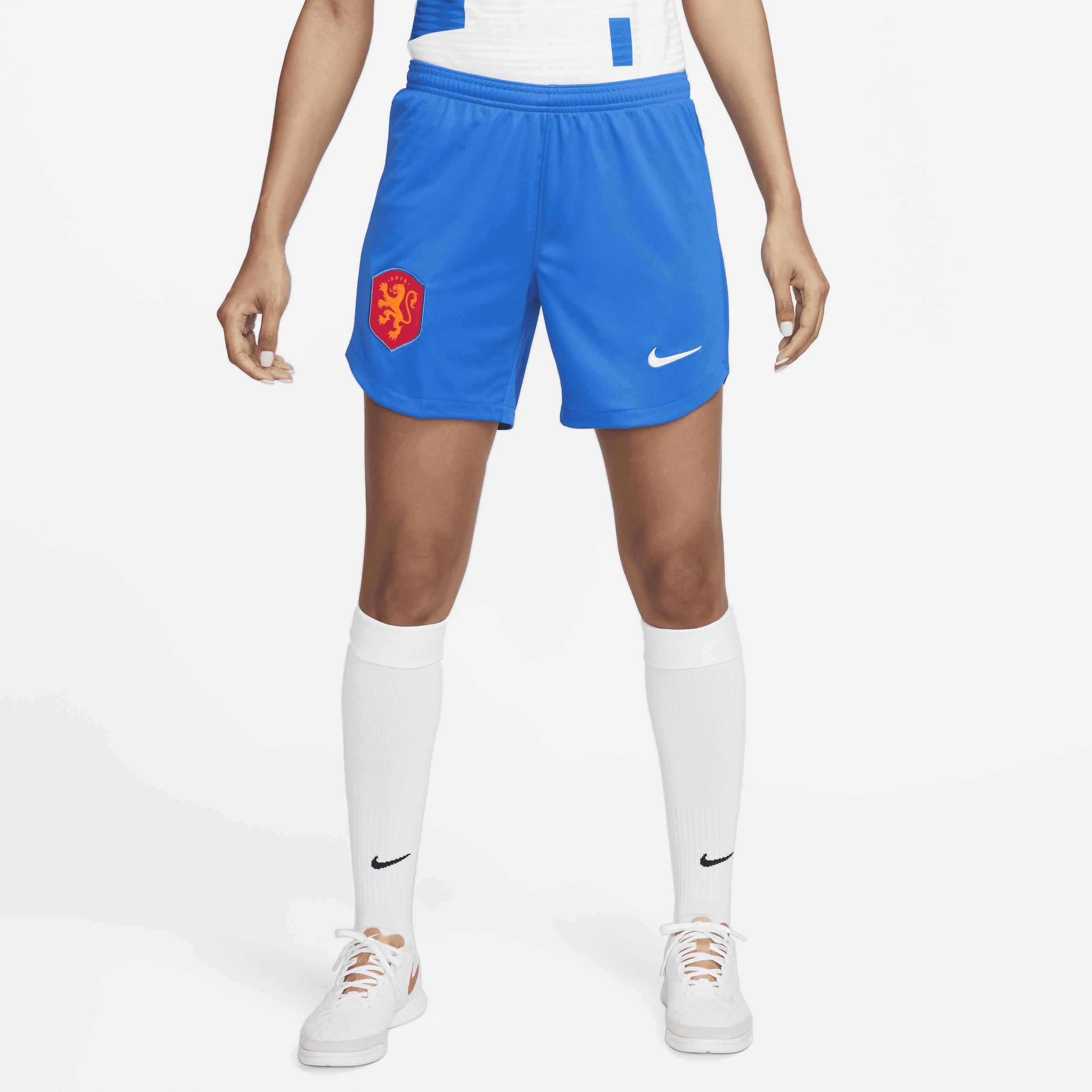 Womens Nike Blue Netherlands Womens National Team 2021 Stadium Home/Away Performance Shorts Product Image