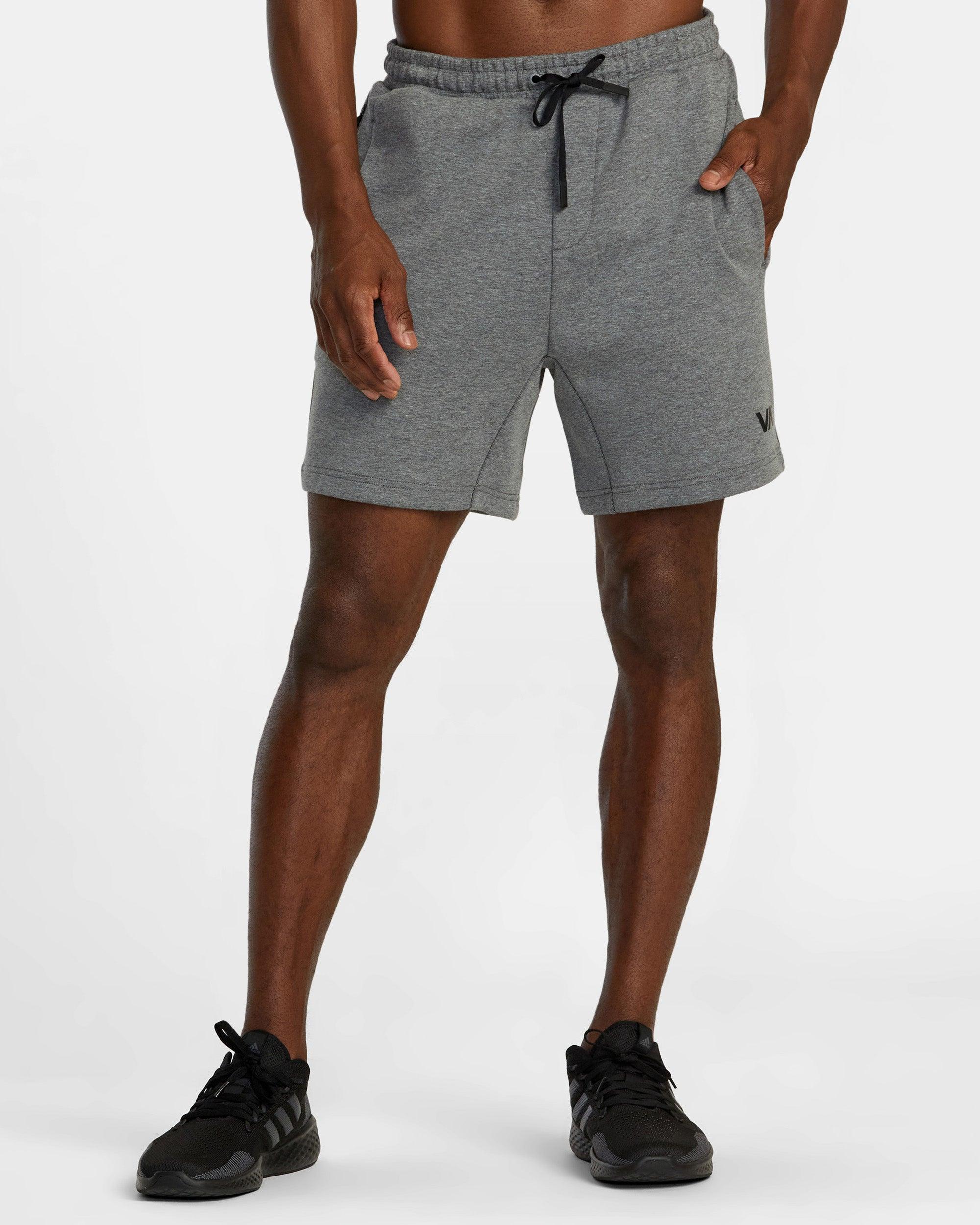 Tech Fleece Elastic Waist Walkshorts - Heather Grey Product Image