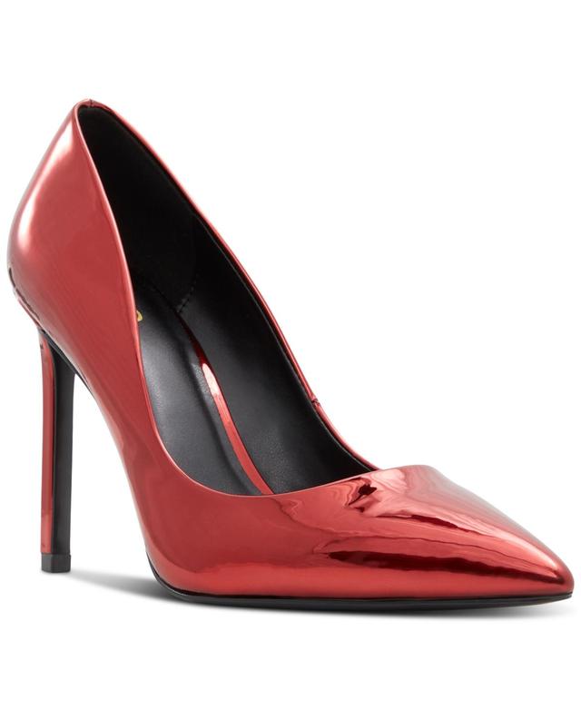 Aldo Womens Lala Slip On Pointed-Toe Pumps Product Image