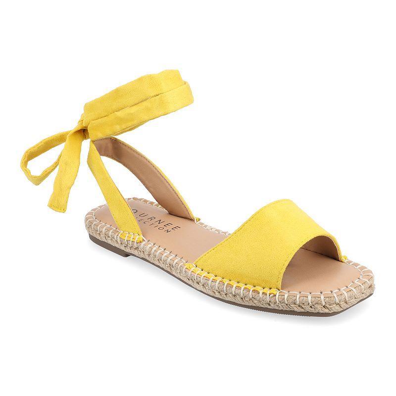 Journee Collection Emelie Womens Espadrille Sandals Pink Product Image