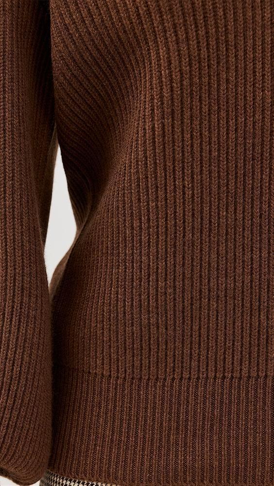 Kika Vargas Greta Sweater Tobacco Cashmere | Shopbop Product Image