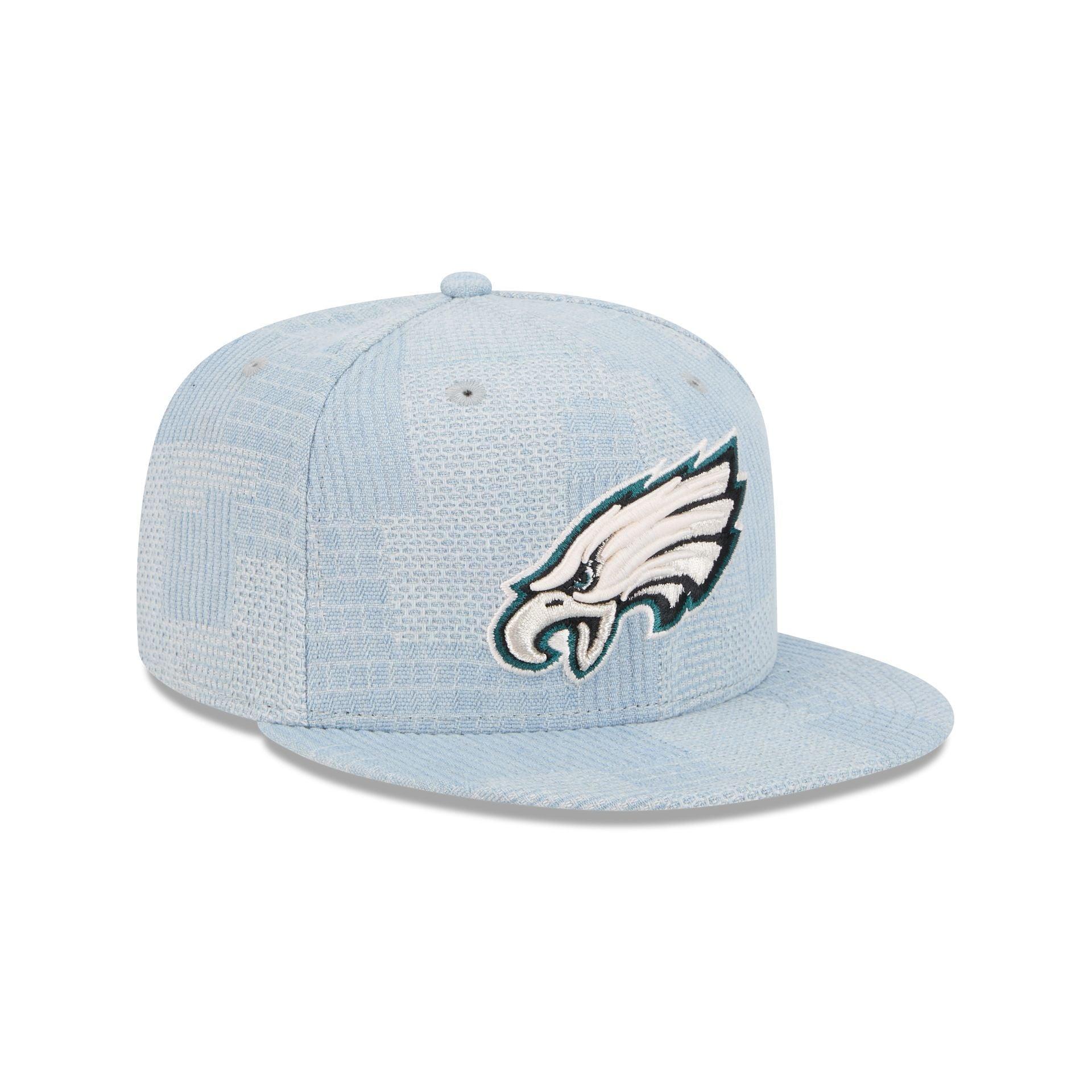 Philadelphia Eagles Denim Patchwork 9FIFTY Snapback Hat Male Product Image