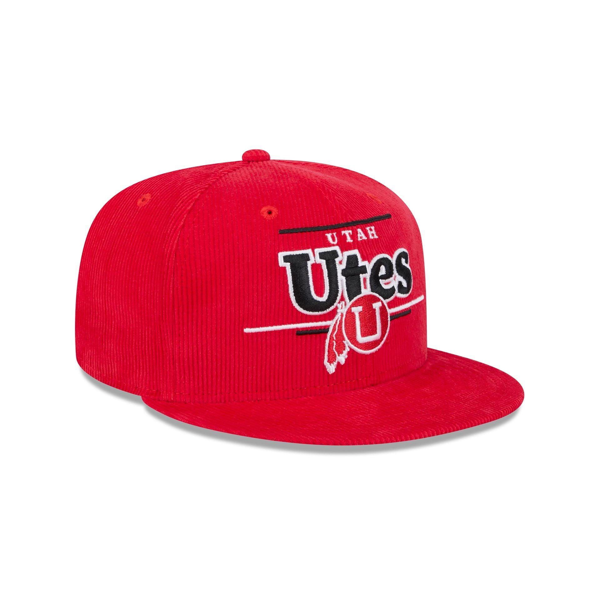 Utah Utes College Vault Throwback Display 9FIFTY Snapback Hat Male Product Image