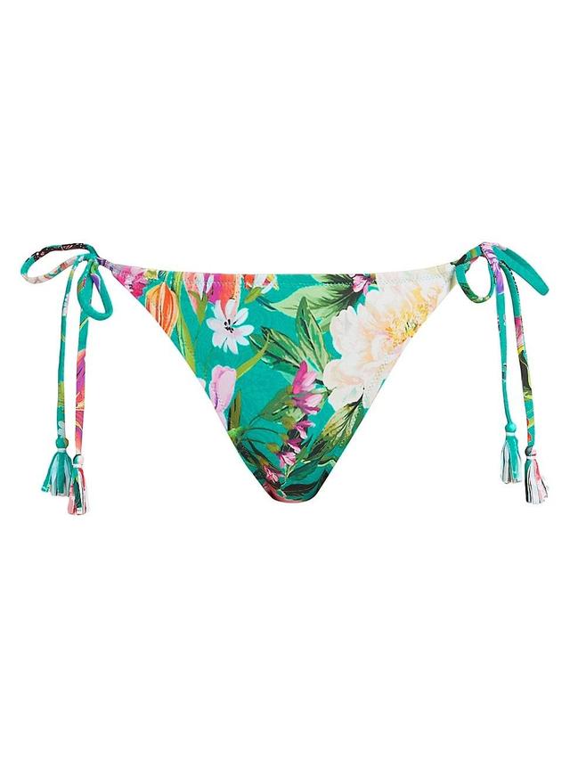 Womens Peacock Low-Rise Bikini Bottom Product Image