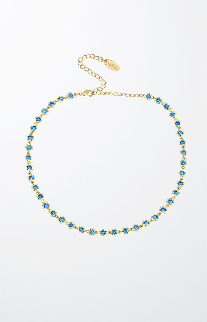 Ettika Crystal Disc Necklace Product Image