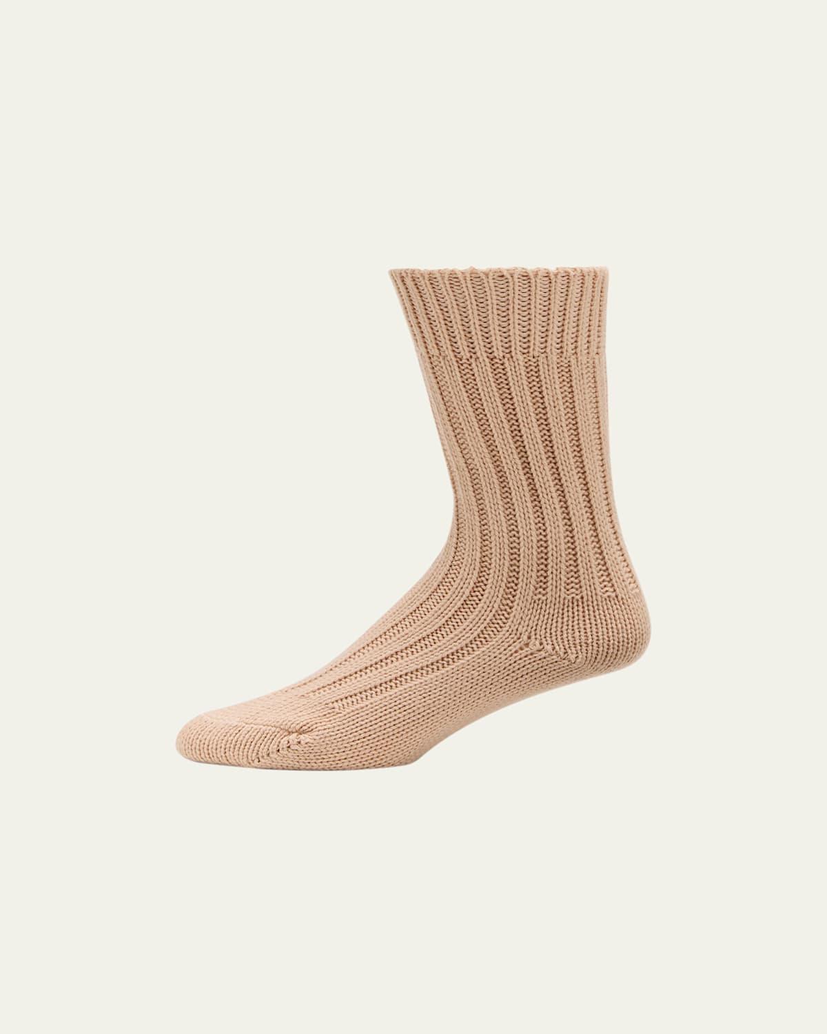 Mens Yosemite Cashmere Crew Socks Product Image