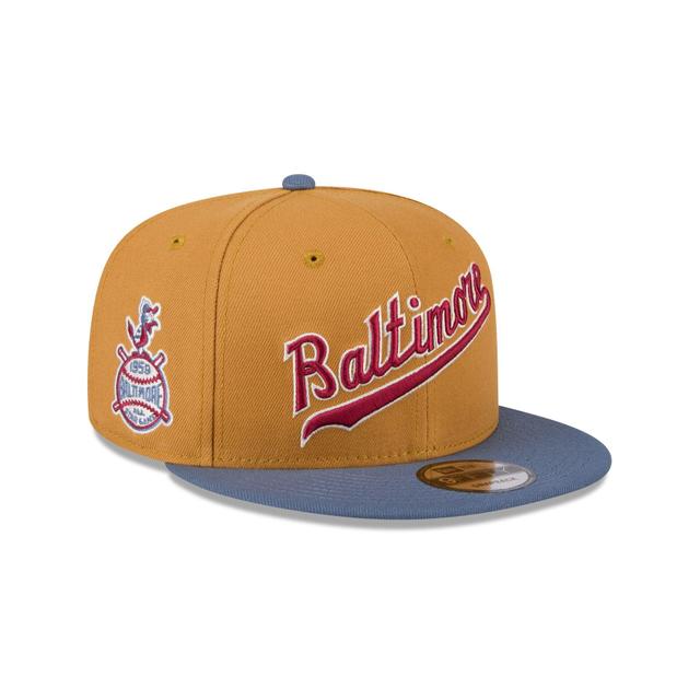 Houston Astros Panama Tan 9FIFTY Snapback Hat Male Product Image