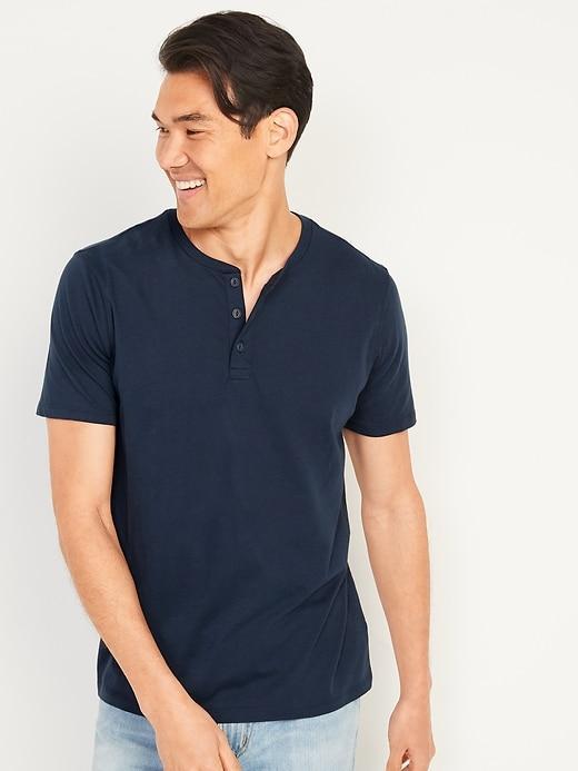 Soft-Washed Henley T-Shirt 3-Pack Product Image