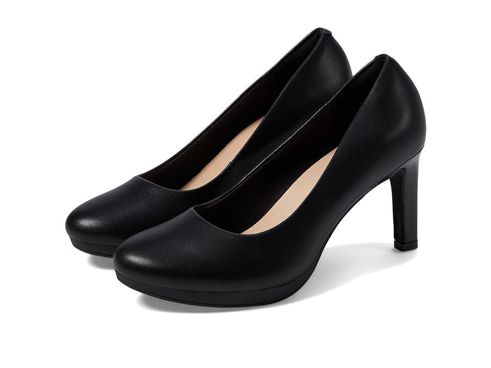 Clarks Ambyr Joy Womens Leather Pumps Black Product Image