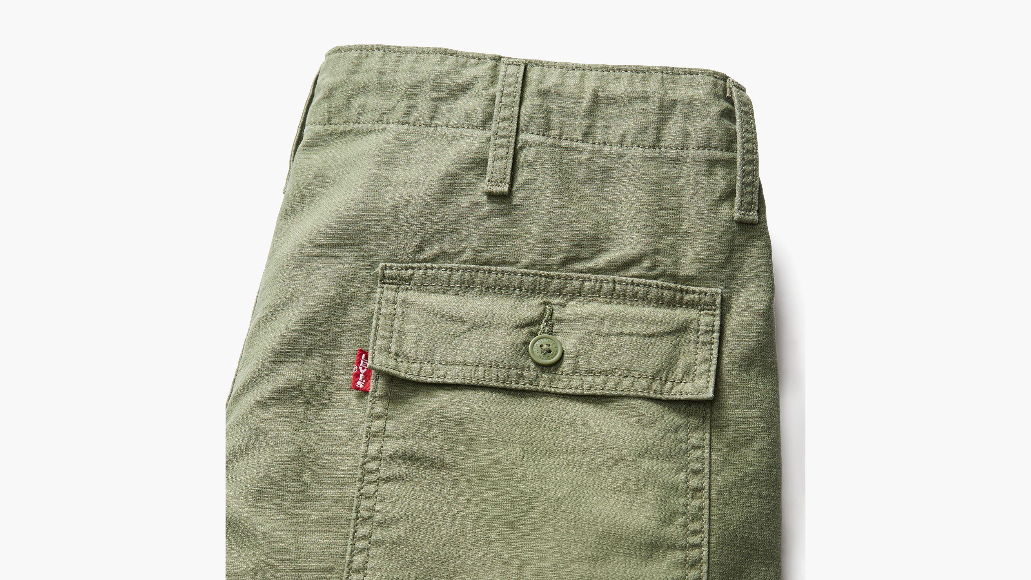 Loose Straight Surplus Men's Pants Product Image