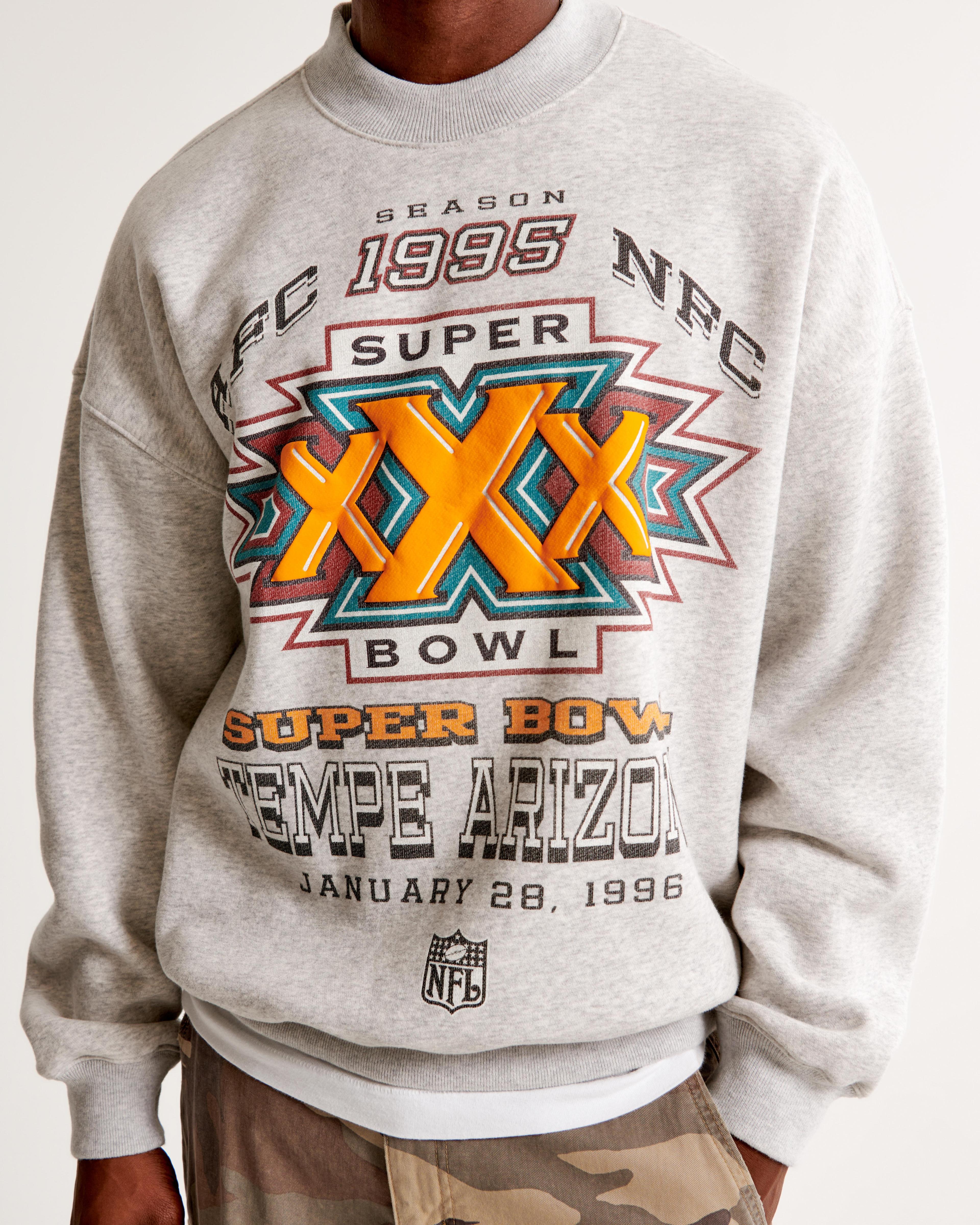 Vintage Super Bowl Graphic Crew Sweatshirt Product Image