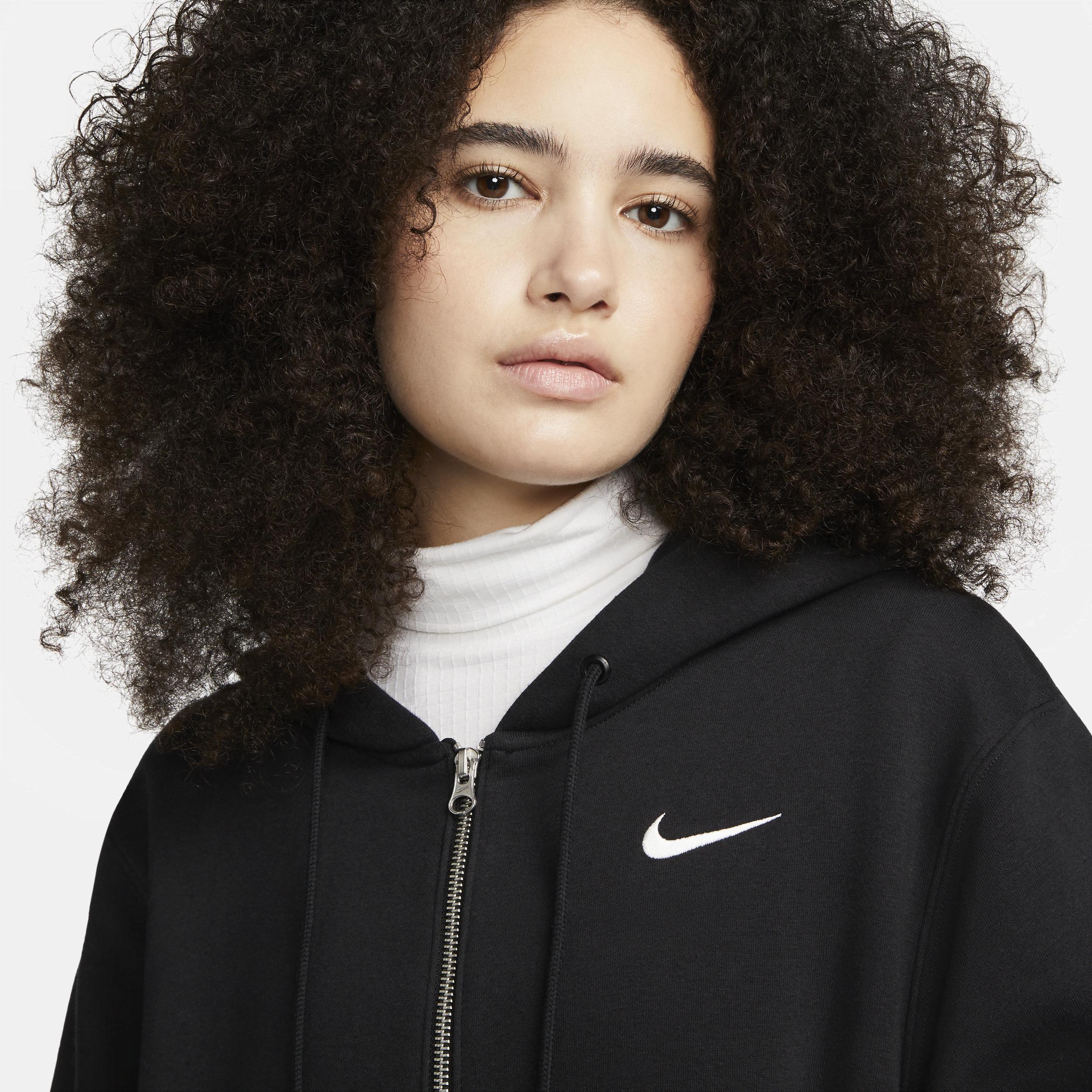 Women's Nike Sportswear Phoenix Fleece Oversized Long Full-Zip Hoodie Product Image