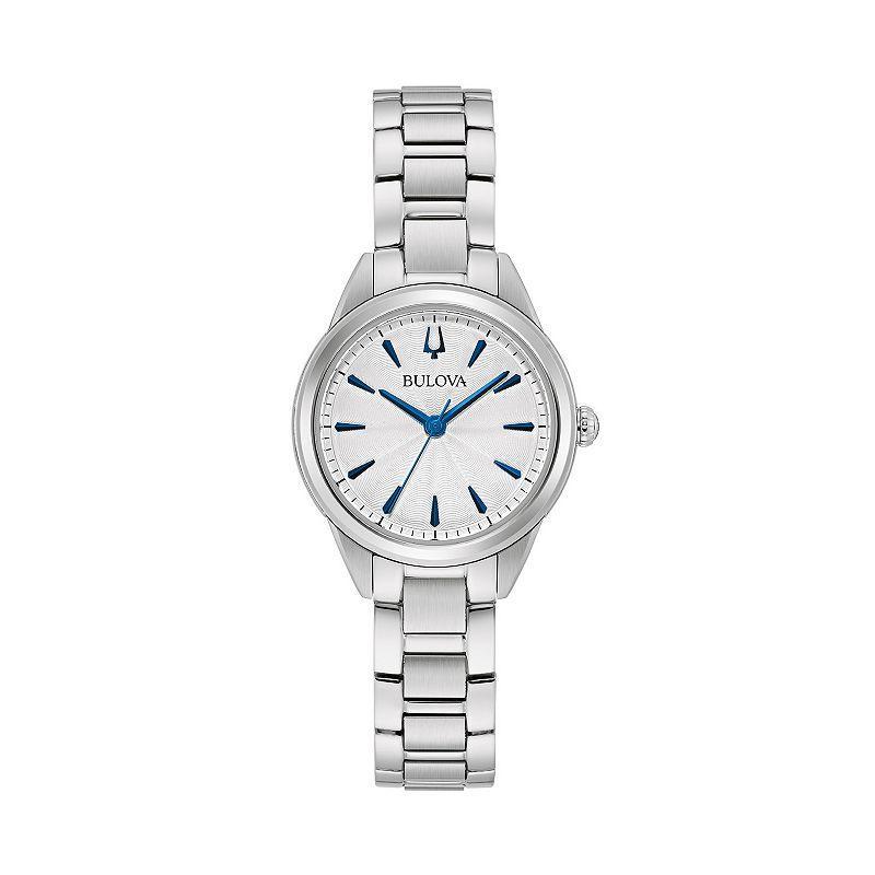 Bulova Womens Sutton Stainless Steel Watch - 96L285 Silver Tone Product Image