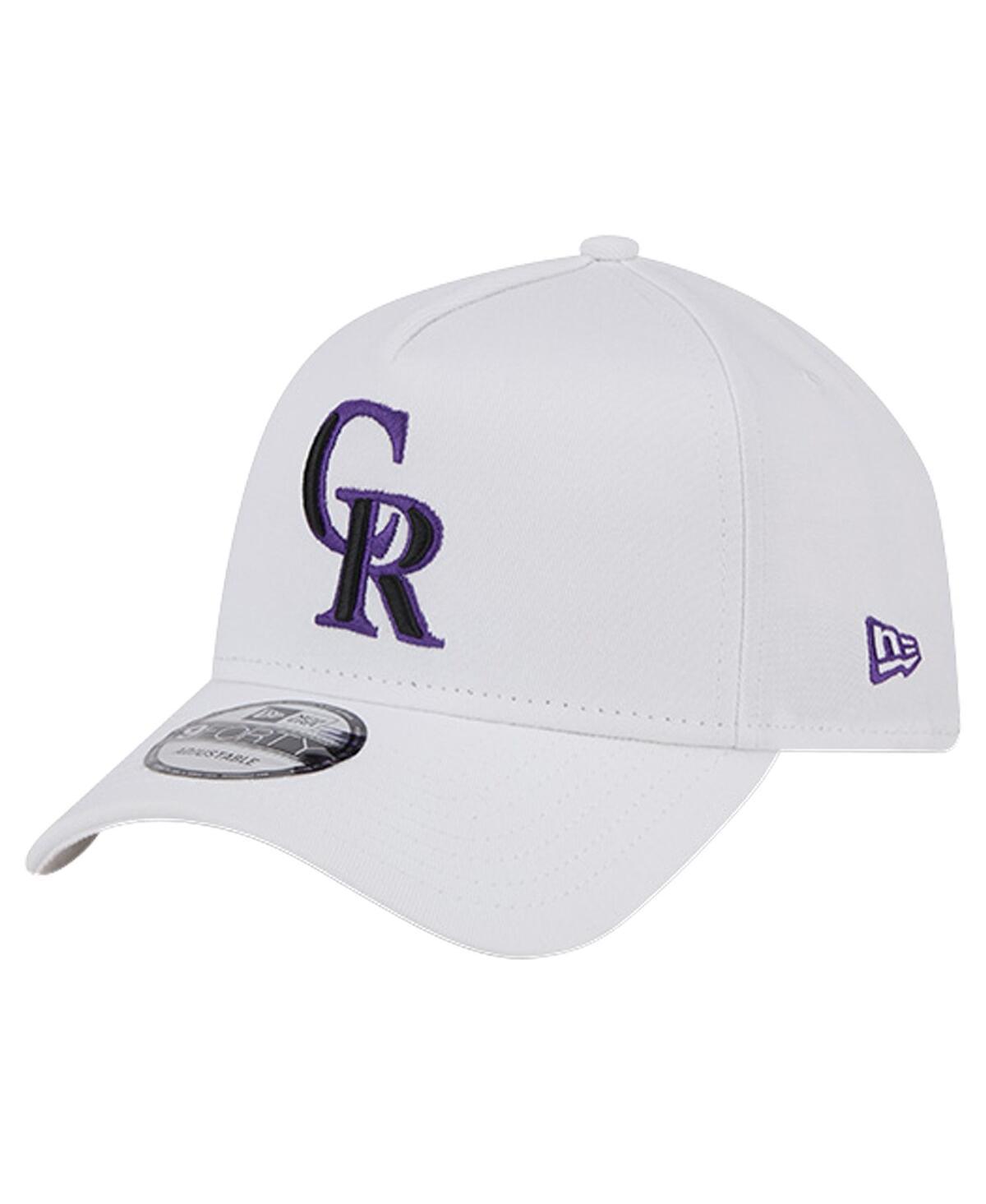 Mens New Era Colorado Rockies TC A-Frame 9FORTY Adjustable Hat Product Image