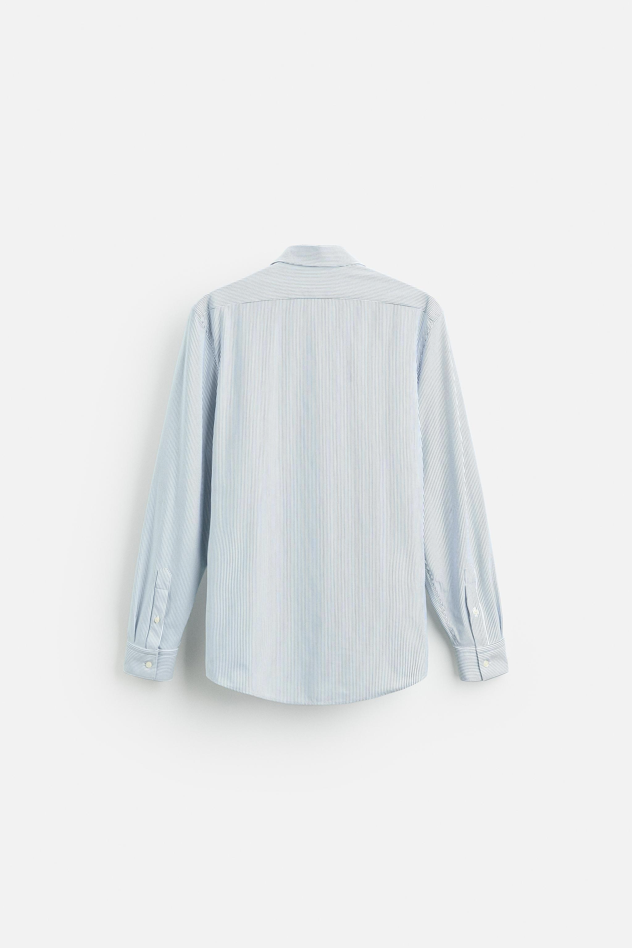 STRIPED STRETCH SHIRT Product Image