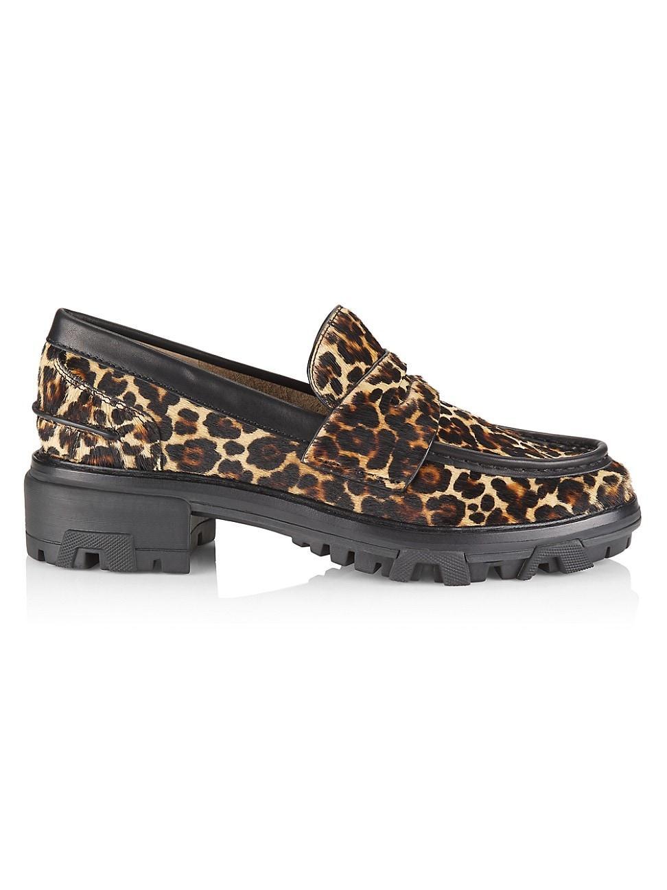 rag & bone Shiloh Loafer (Leopard) Women's Shoes Product Image