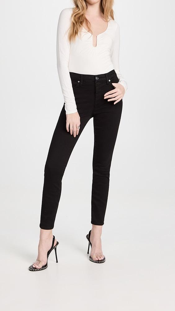 Good American Good Legs Crop Jeans | Shopbop Product Image