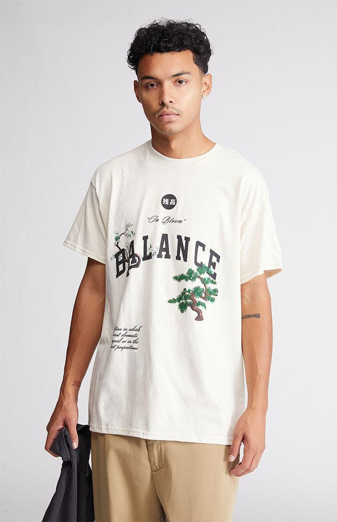 PacSun Mens Balance T-Shirt - Ivoryarge Product Image