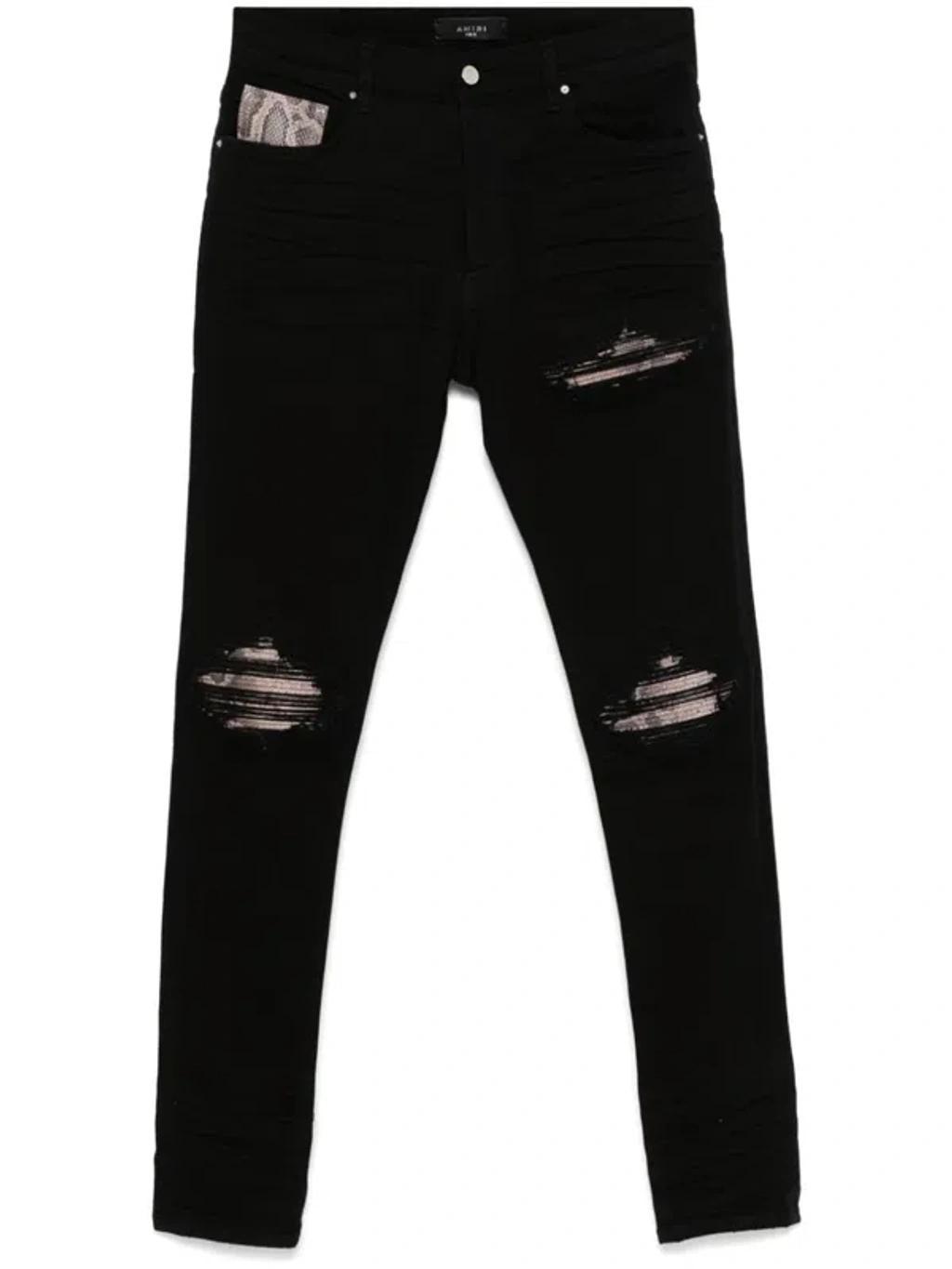 Snake Mx Jeans In Black Product Image