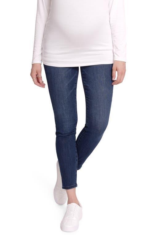 Womens Maternity Maternity Skinny Jean With Crossover Panel Product Image