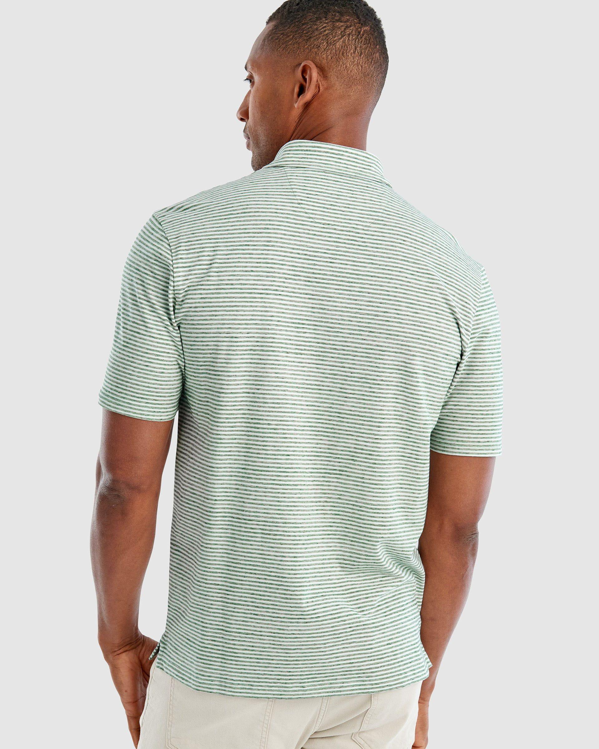 Dante Striped Polo Product Image