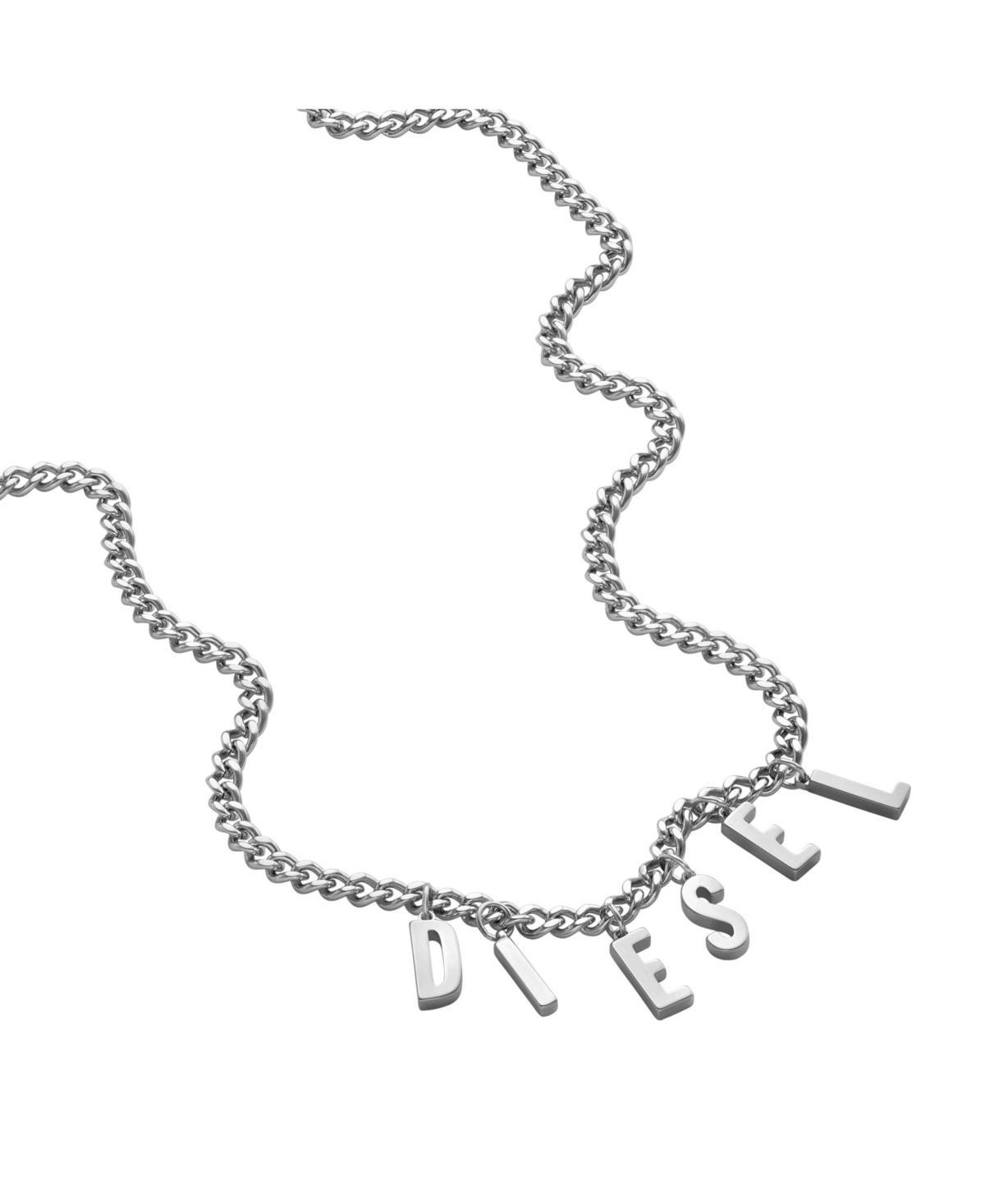 Diesel Mens Stainless Steel Chain Necklace Product Image