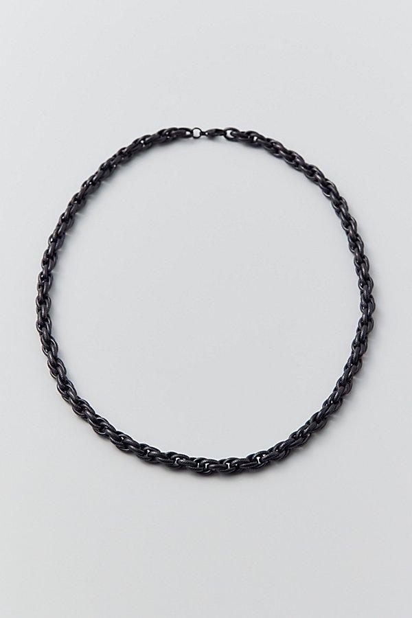 Textured Rope Chain Statement Necklace Mens at Urban Outfitters Product Image