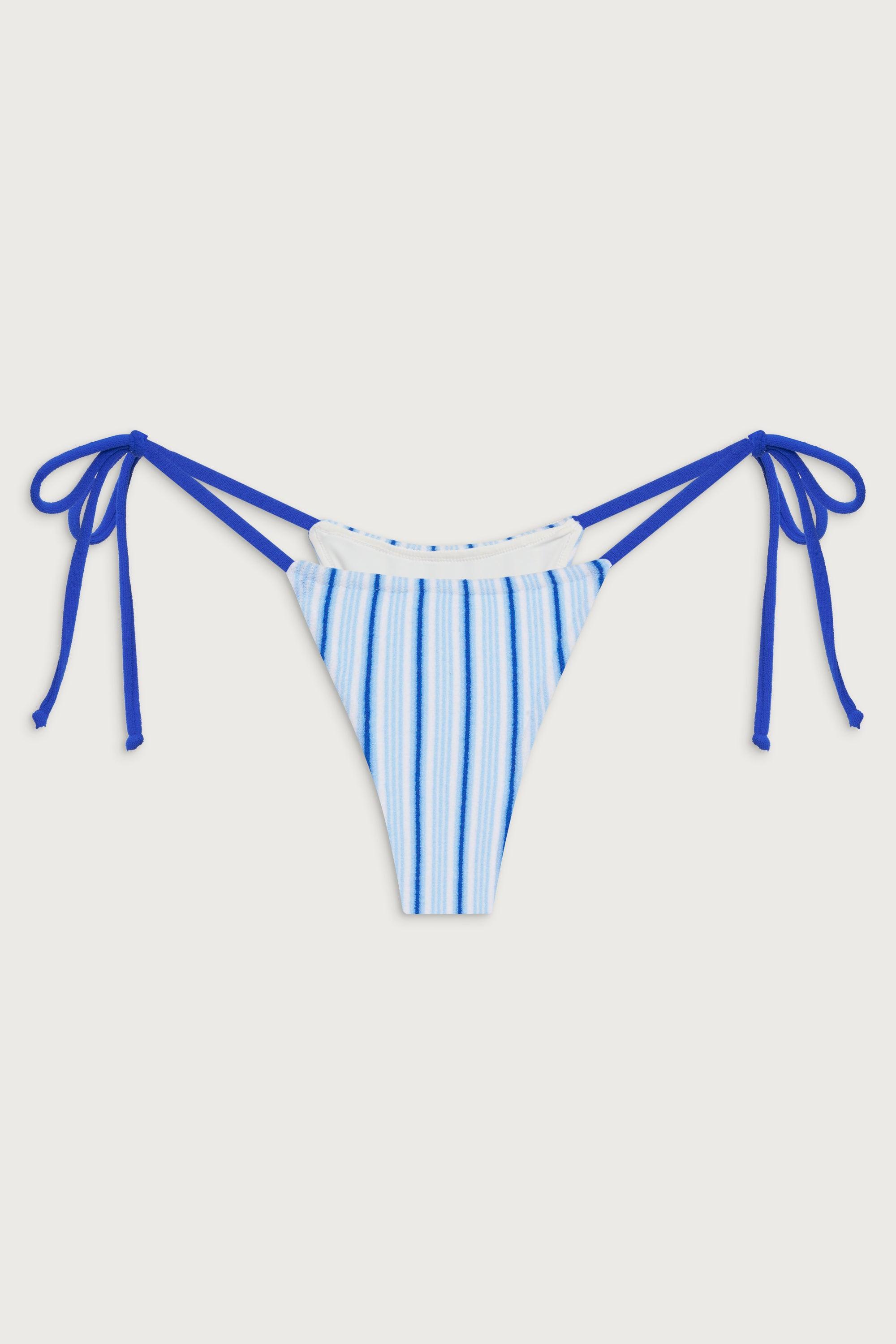 Divine Skimpy Bikini Bottom - Seaside Stripe Product Image