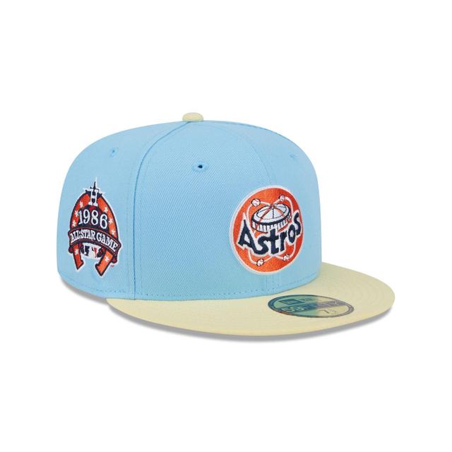 Houston Astros Doscientos Blue 59FIFTY Fitted Hat Male Product Image