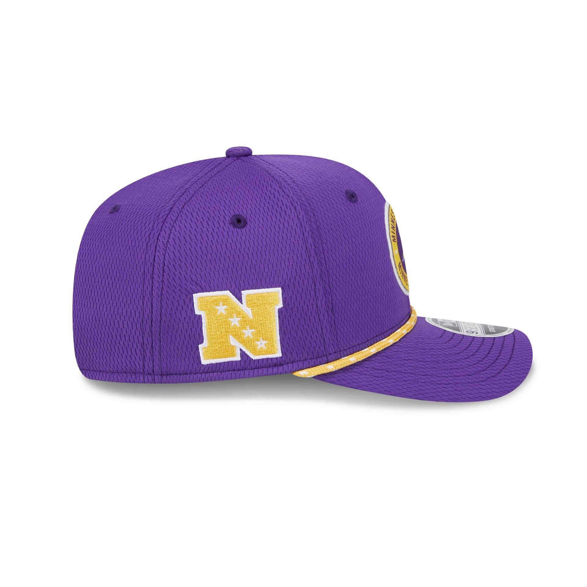 Minnesota Vikings 2024 Sideline 9SEVENTY Stretch-Snap Hat Male Product Image