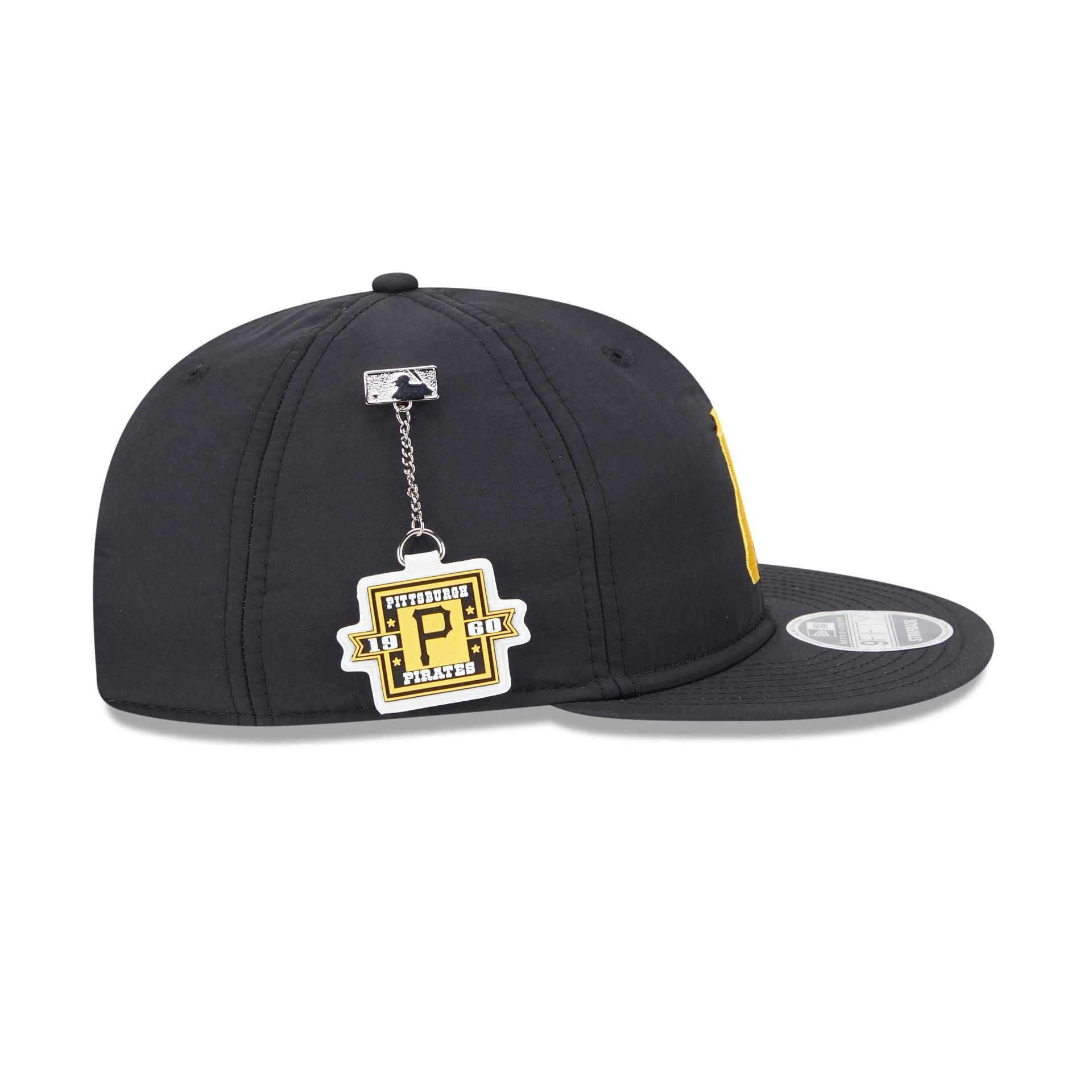 Pittsburgh Pirates Team Color Retro Crown 9FIFTY Adjustable Hat Male Product Image