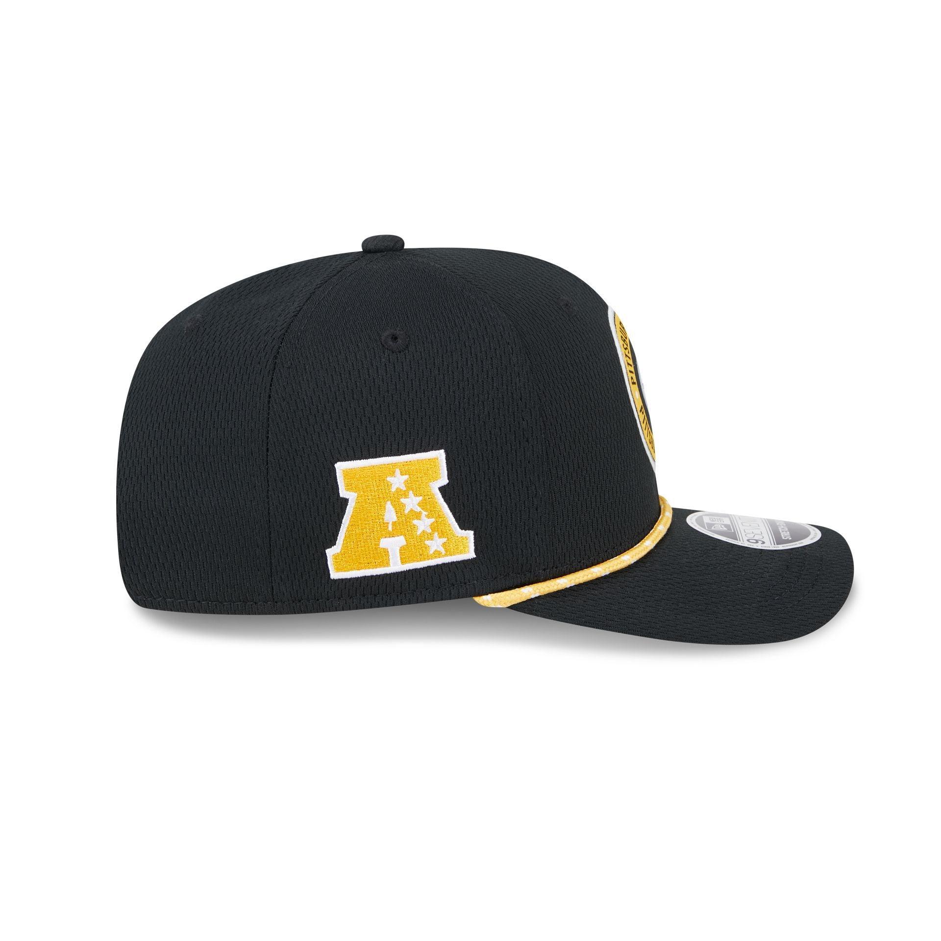 Pittsburgh Steelers 2024 Sideline 9SEVENTY Stretch-Snap Hat Male Product Image