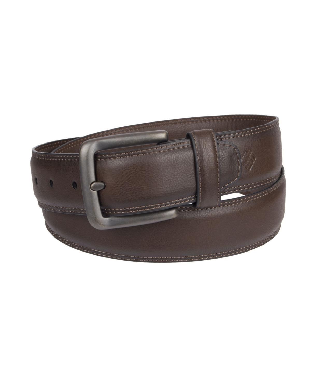 Mens Columbia Feather-Edge Stretch Belt Brown Product Image