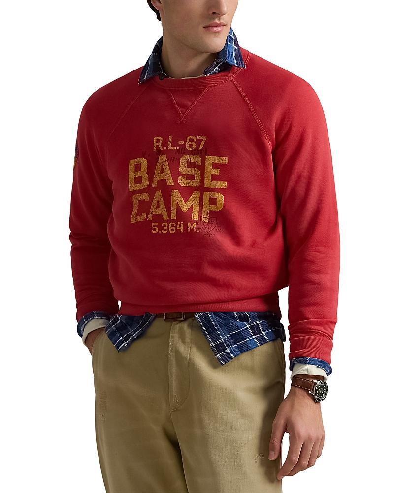 POLO RALPH LAUREN Vintage Fit Sweatshirt In Red Product Image