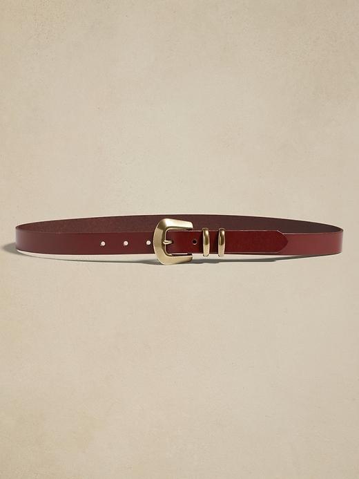 Angolo Leather Belt Product Image