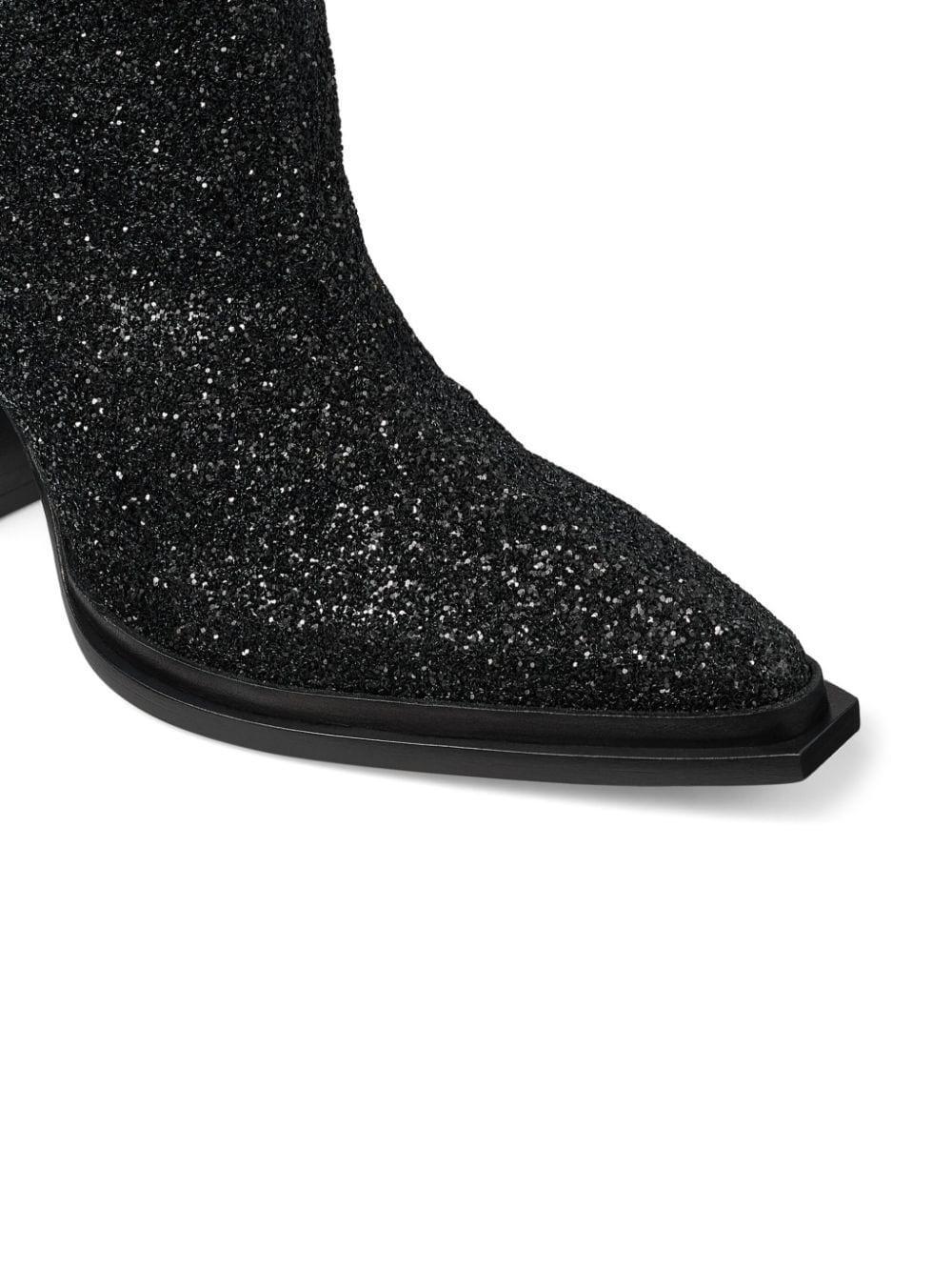 JIMMY CHOO 80mm Cece Boots In Black Product Image