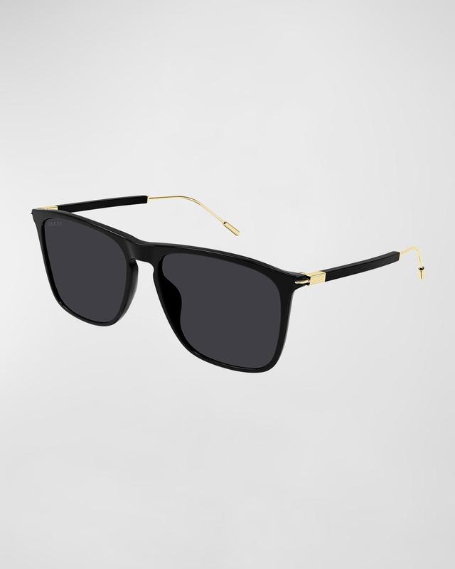 Mens Logo Plaqu Aviator Sunglasses Product Image