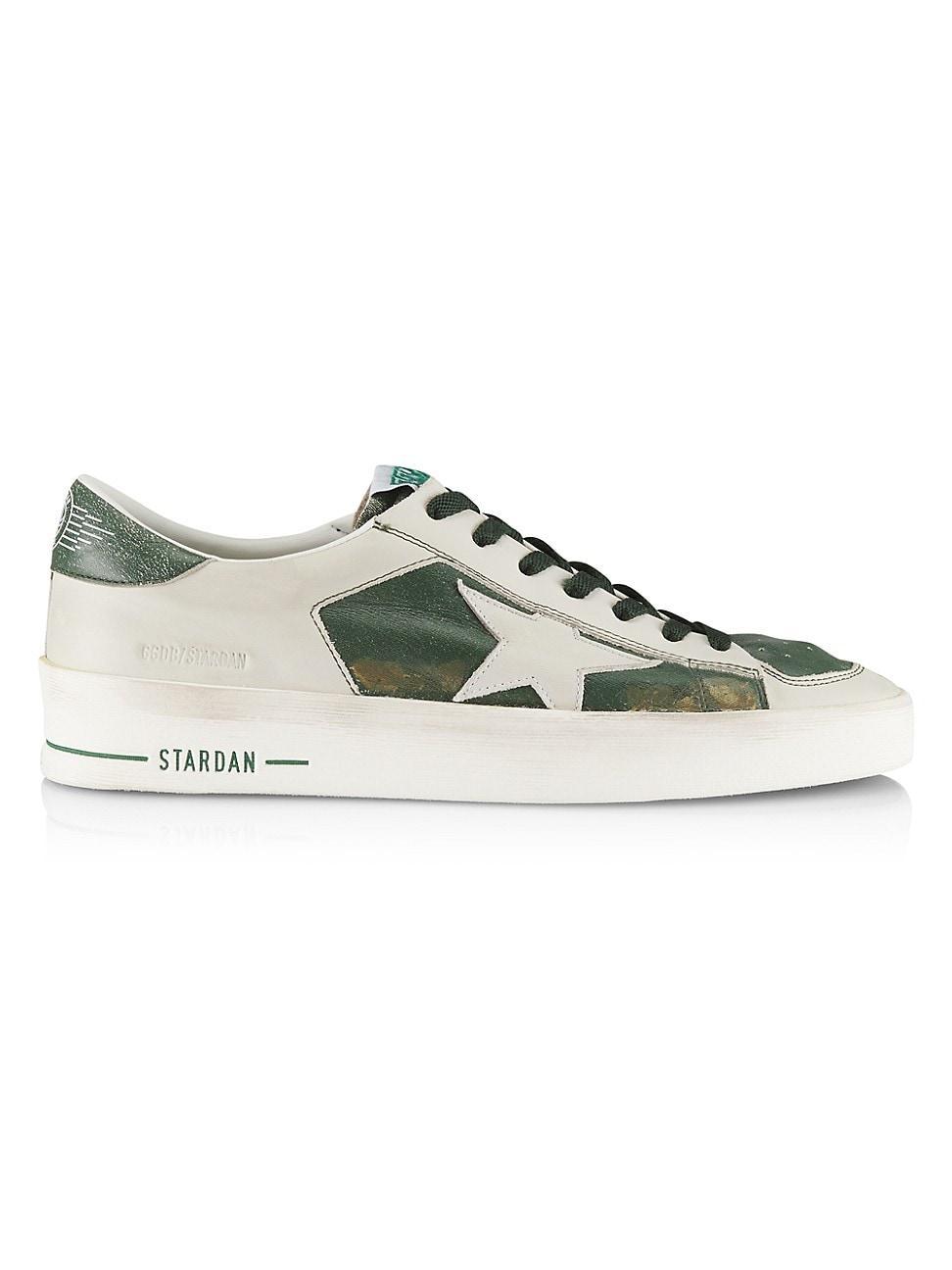 Mens Stardan Leather Low-Top Sneakers Product Image