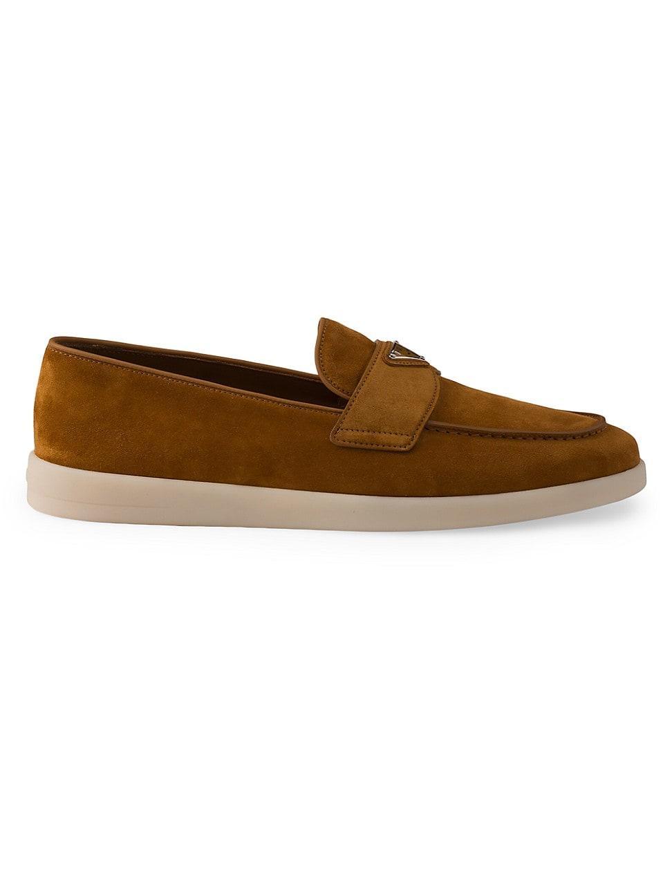 Mens Suede Loafers Product Image