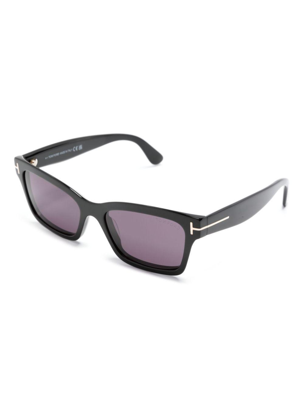 TOM FORD Mikel Square-frame Sunglasses In Black Product Image