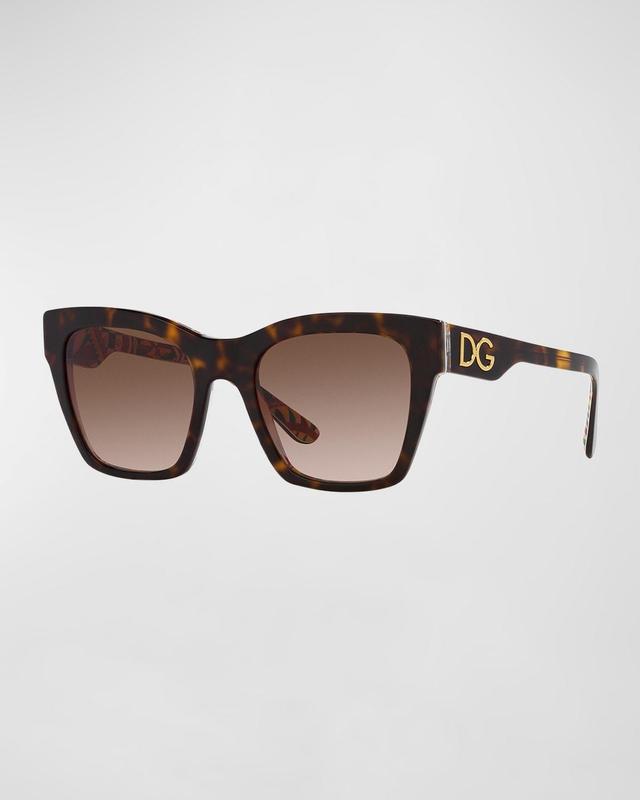 Womens 53MM Square Sunglasses Product Image