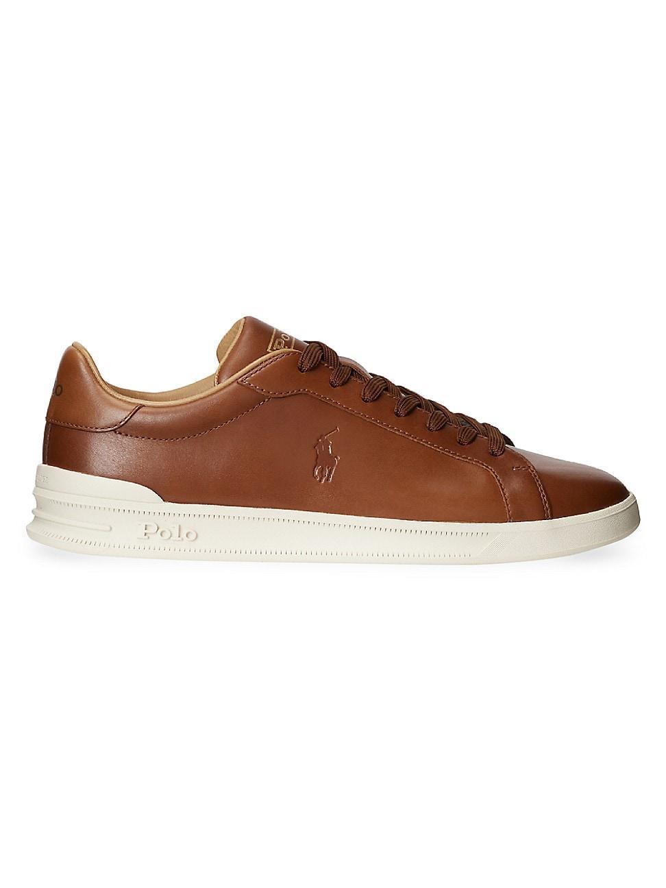 Polo Ralph Lauren Mens Heritage Court Ii Leather Sneaker Product Image