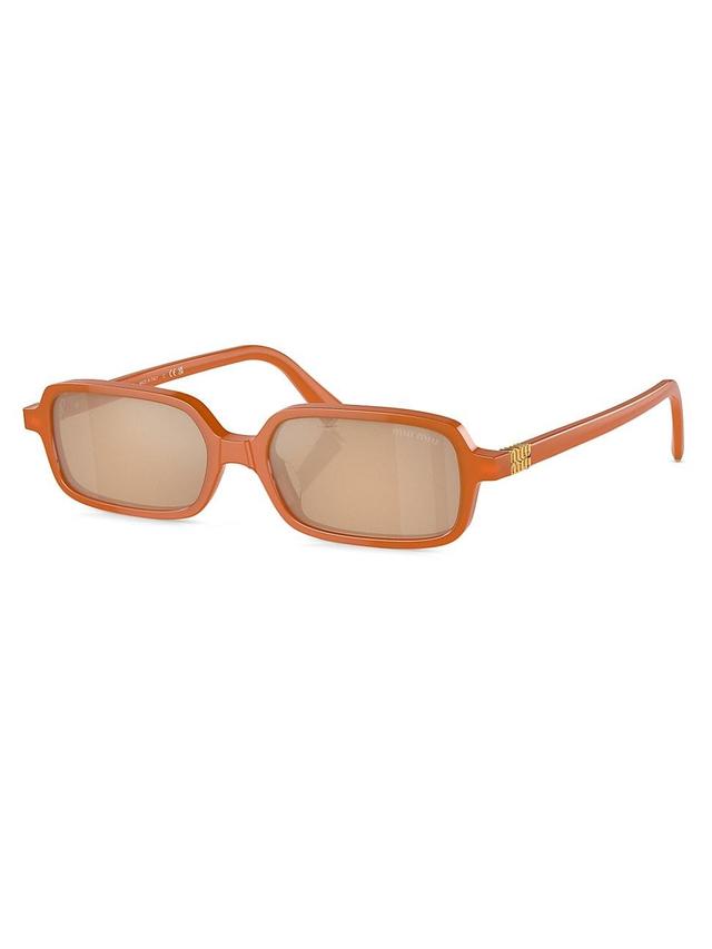 Womens 52MM Geometric Sunglasses Product Image