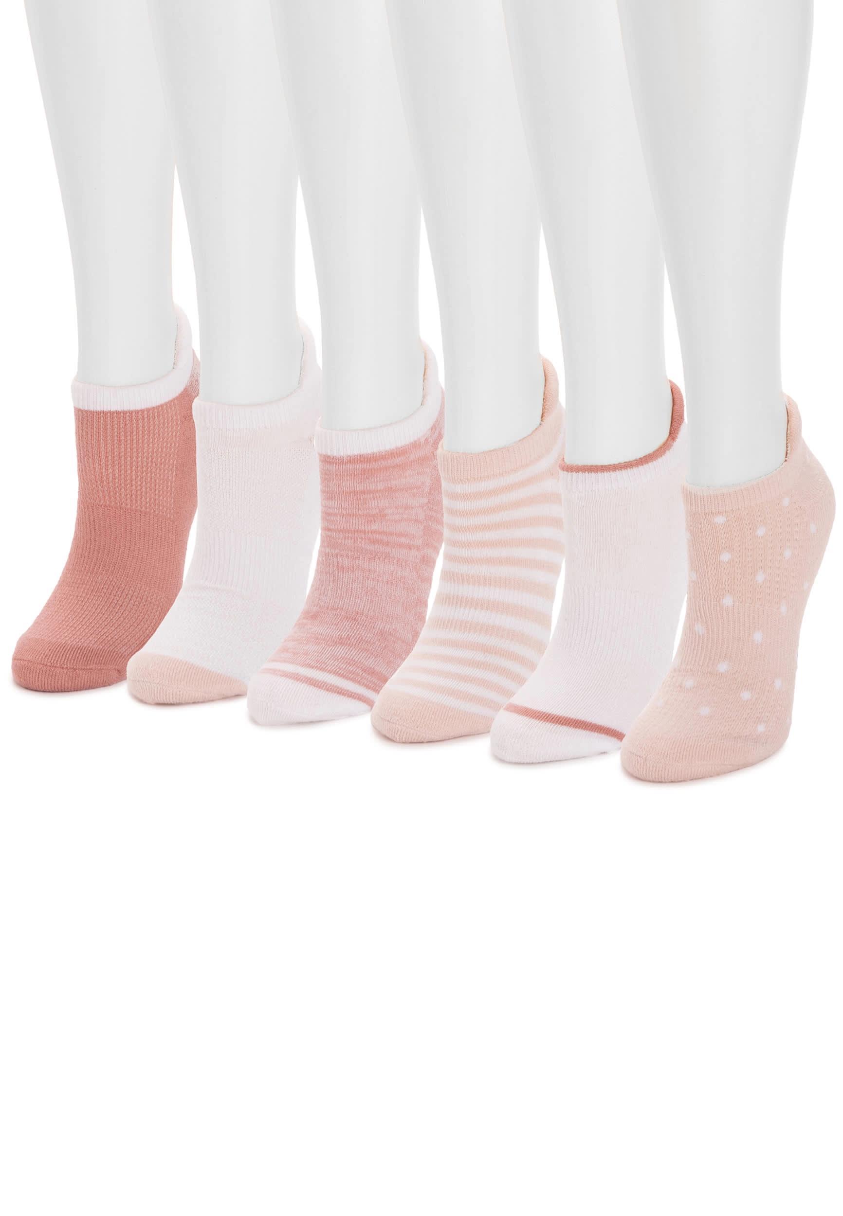 MUK LUKS Womens 6 Pack Dream Step Ankle Socks Product Image