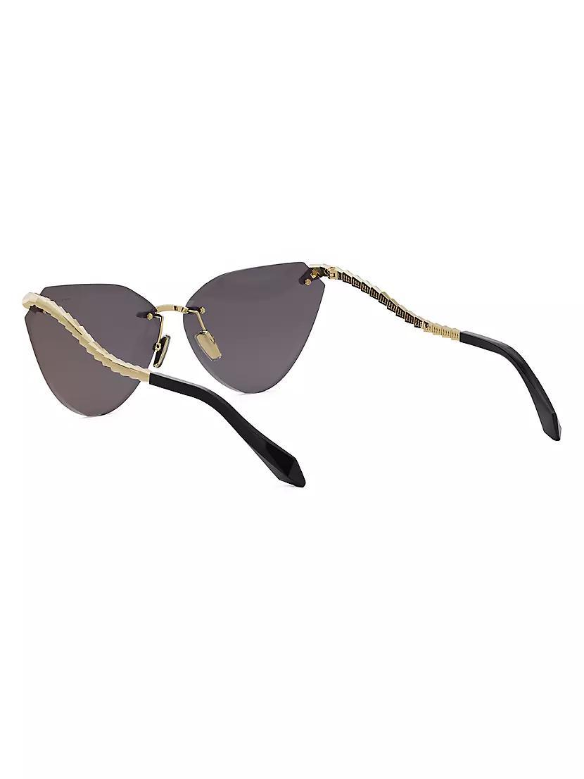 Serpenti 65MM Cat-Eye Sunglasses Product Image